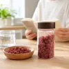 Прозрачные стеклянные банки из-под креветок с мягкими частицами красного мяса добавляют антиоксидантные питательные вещества, которые легко впитываются details Picture